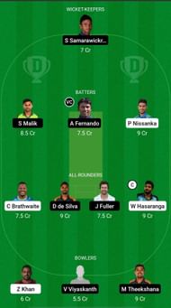 KF vs JK Dream11 Prediction - Lanka Premier League T20